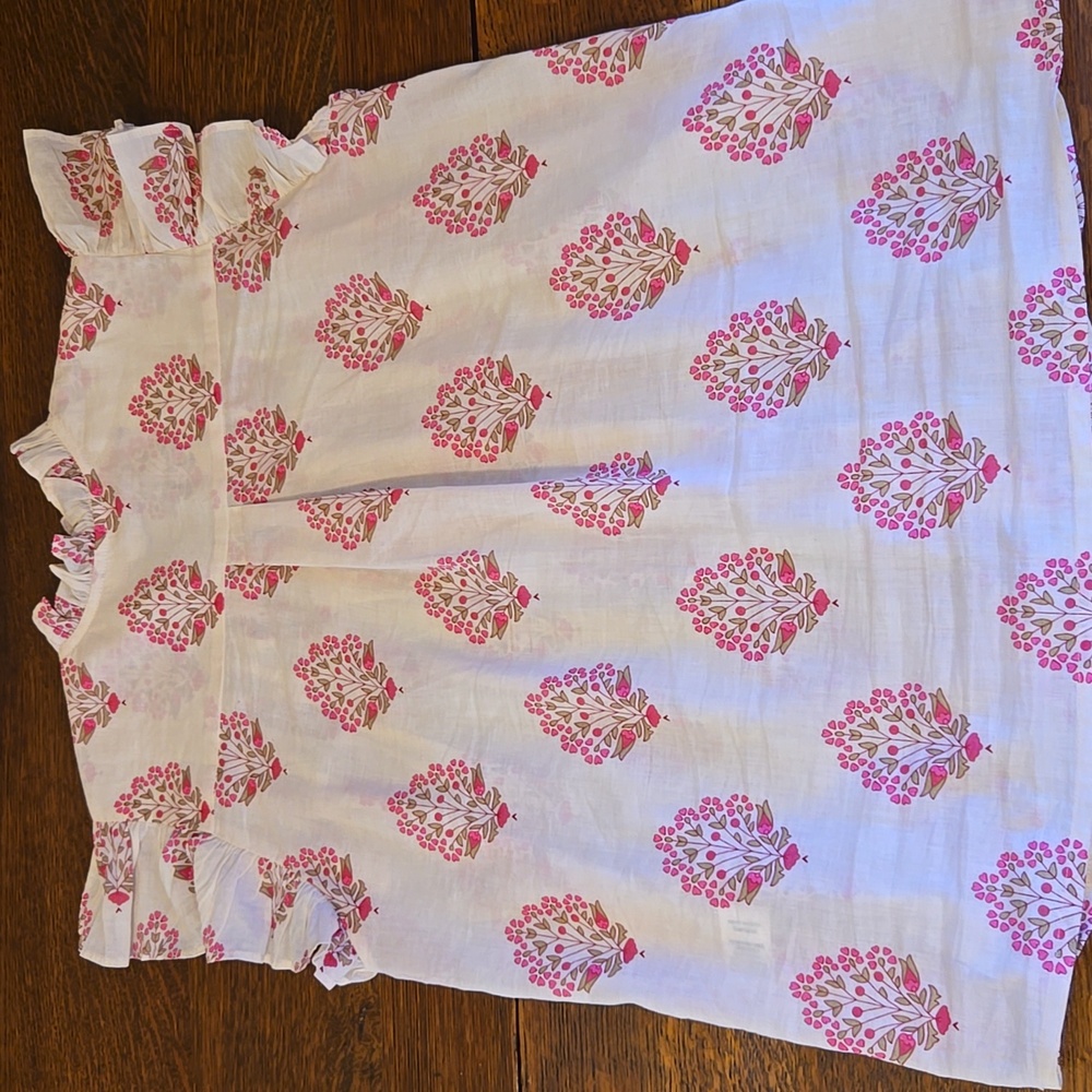 THML Ruffled Cap Sleeve Top - Picture 10 of 12